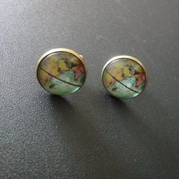Mens vintage style cufflink - Picture 1 of 4